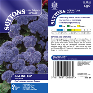 Ageratum Blue Mink
